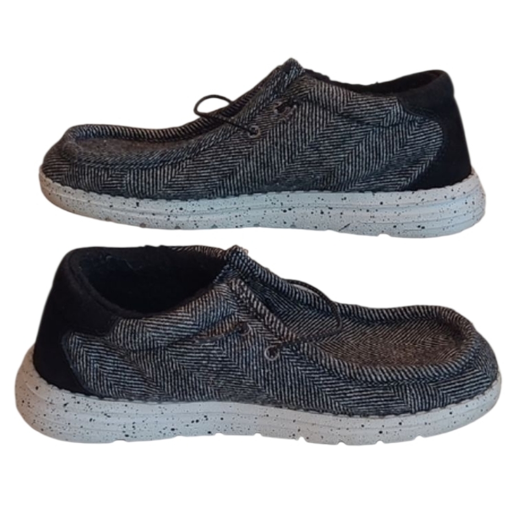 Bruno Marc Slip/ Slide On Fur Casual Loafer Unisex Knit Boat Shoe Canvas Sneaker